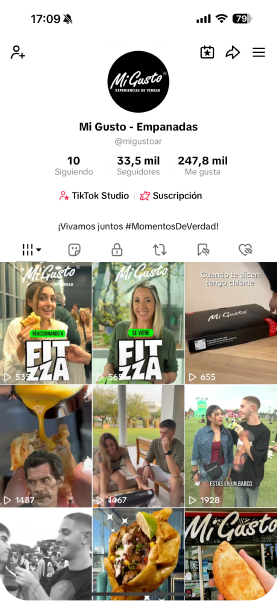 Mi Gusto - CoffeeTalk Agencia Digital